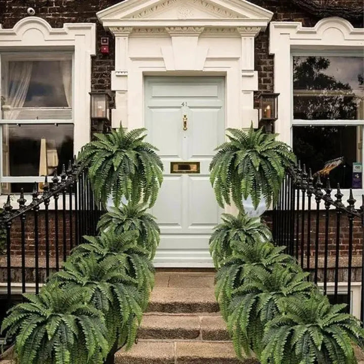 Artificial Boston Fern Bundle - UV resistant & easy to care for (18 stems)