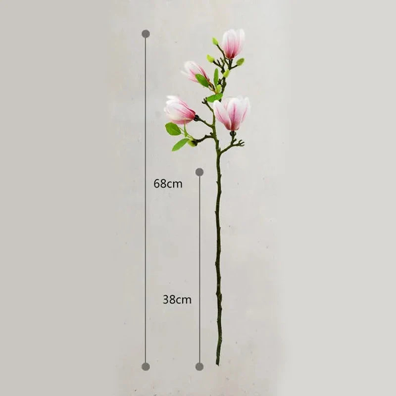 SilkSplendor - Life-like artificial magnolia branches