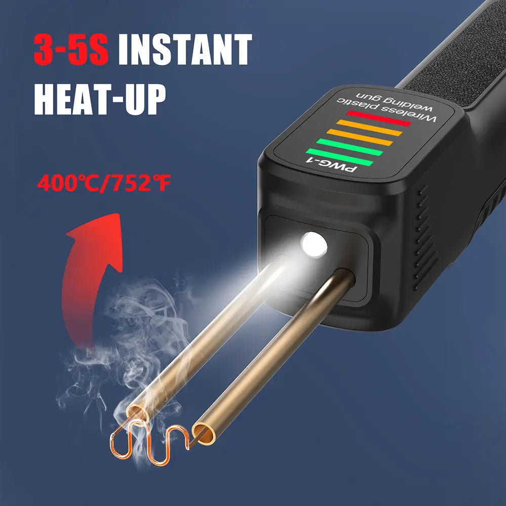 Plastic Welding Machine – Rechargeable with 200 Clips