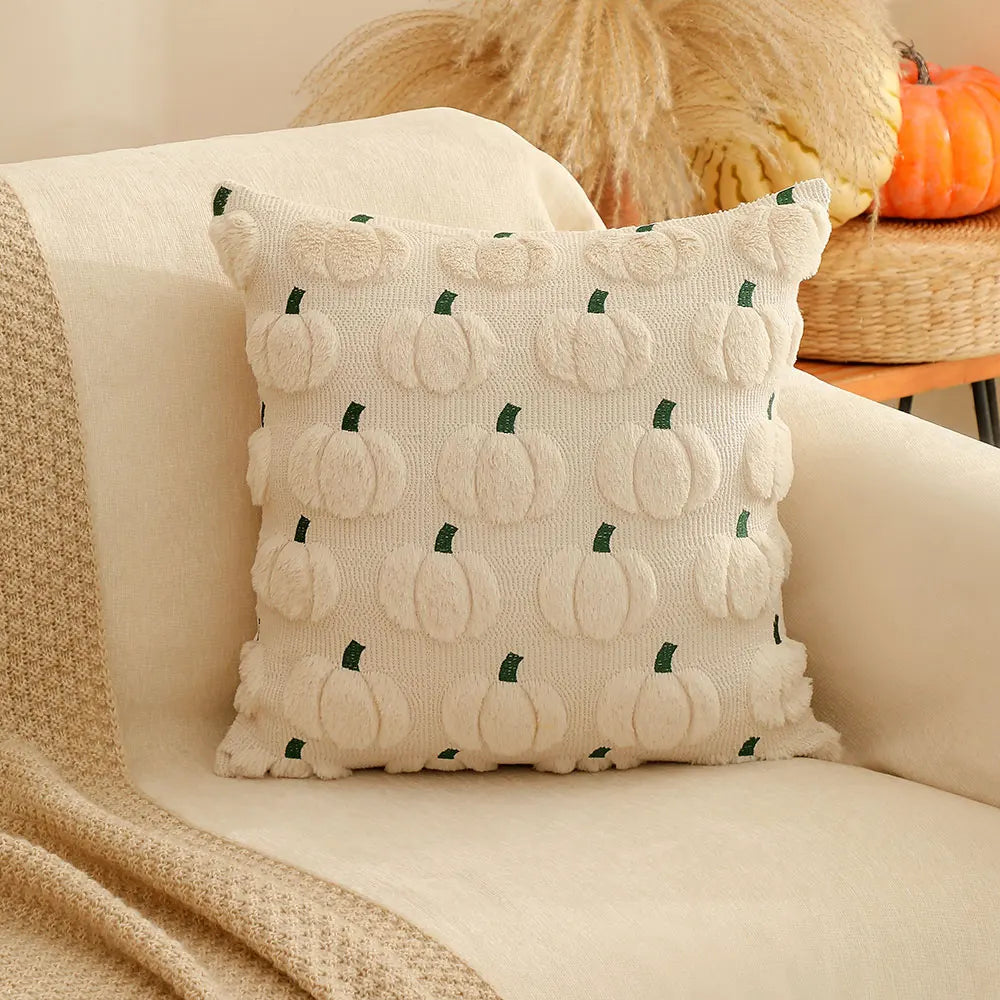 Pumpkin Pillow Cover | Halloween Pillowcases 18x18 inches