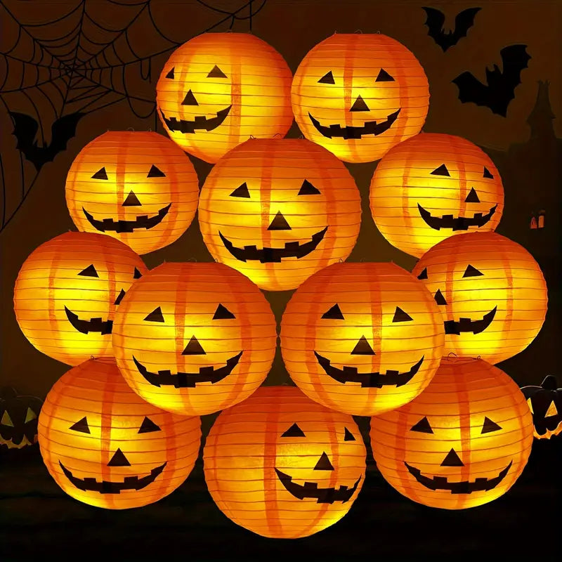 Pumpkin Paper Lantern | Halloween Decoration for Parties