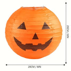 Pumpkin Paper Lantern | Halloween Decoration for Parties