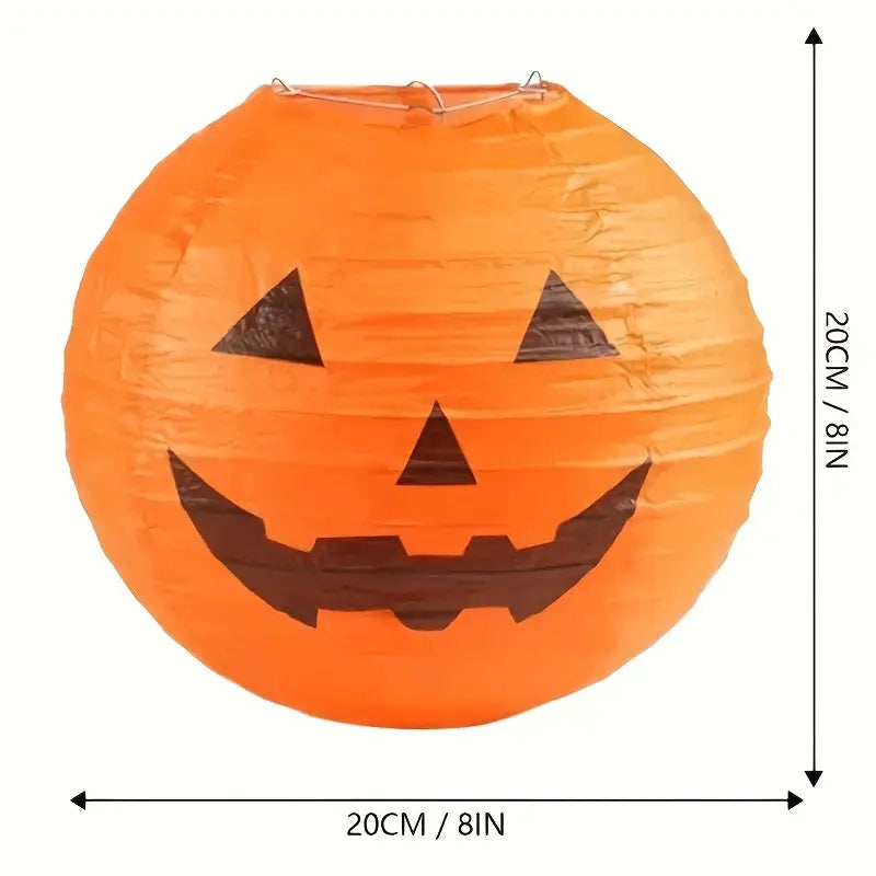 Pumpkin Paper Lantern | Halloween Decoration for Parties