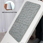 Cozy soft bath mat – quick water absorption & non-slip