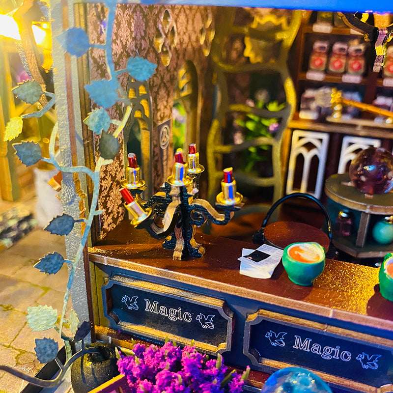 Hollow Magic Coffee Shop DIY Miniature Kit
