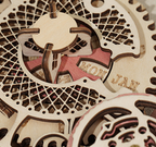 Zodiac Wall Clock and Calendar