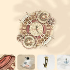 Zodiac Wall Clock and Calendar