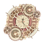 Zodiac Wall Clock and Calendar