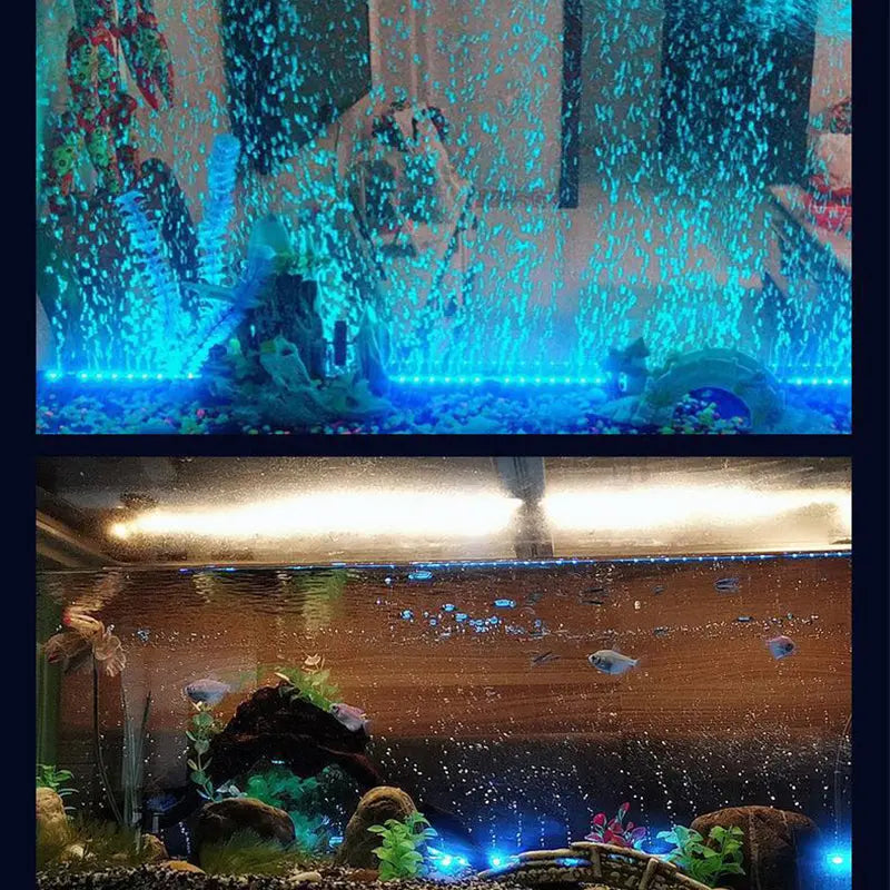 LED Aquarium Air Bubble with Color Change Lighting