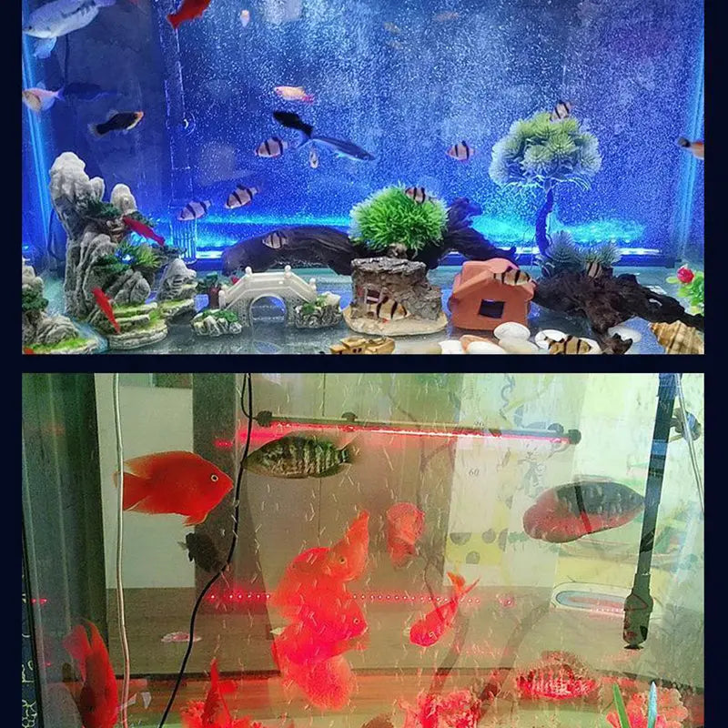 LED Aquarium Air Bubble with Color Change Lighting