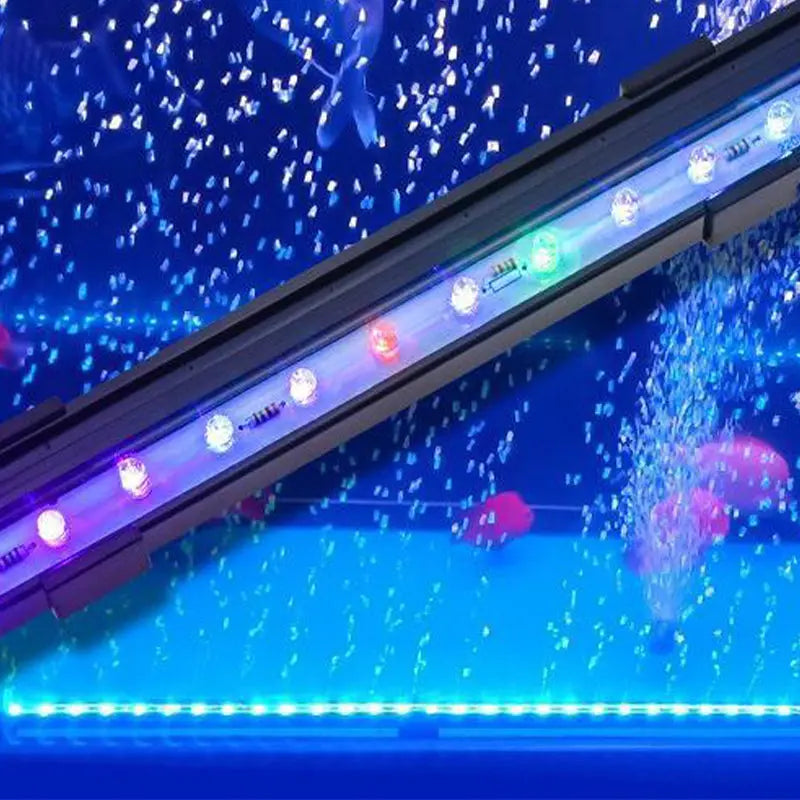 LED Aquarium Air Bubble with Color Change Lighting