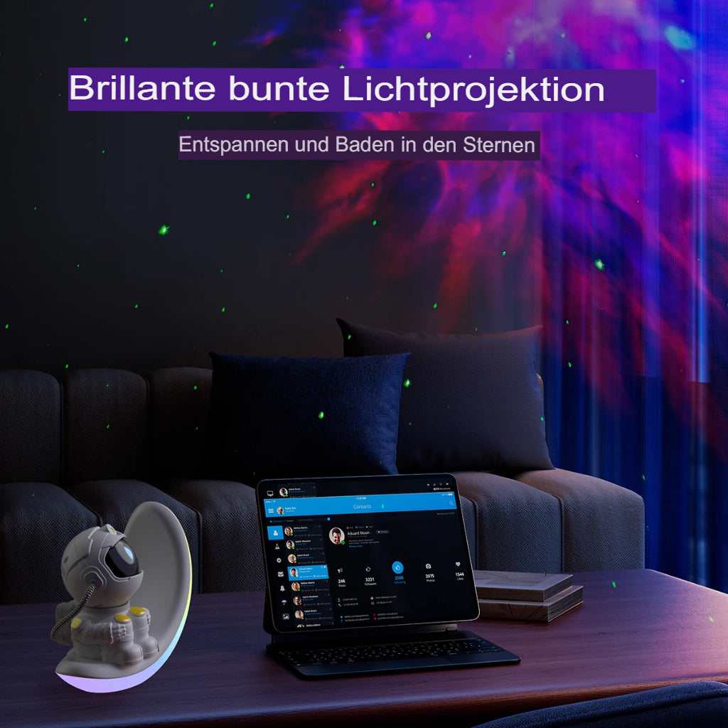 LED Astronaut | Star Projector for Magical Room Atmosphere