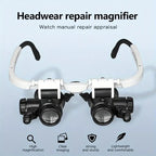 LED magnifying glass – Hands-free precision with adjustable zoom