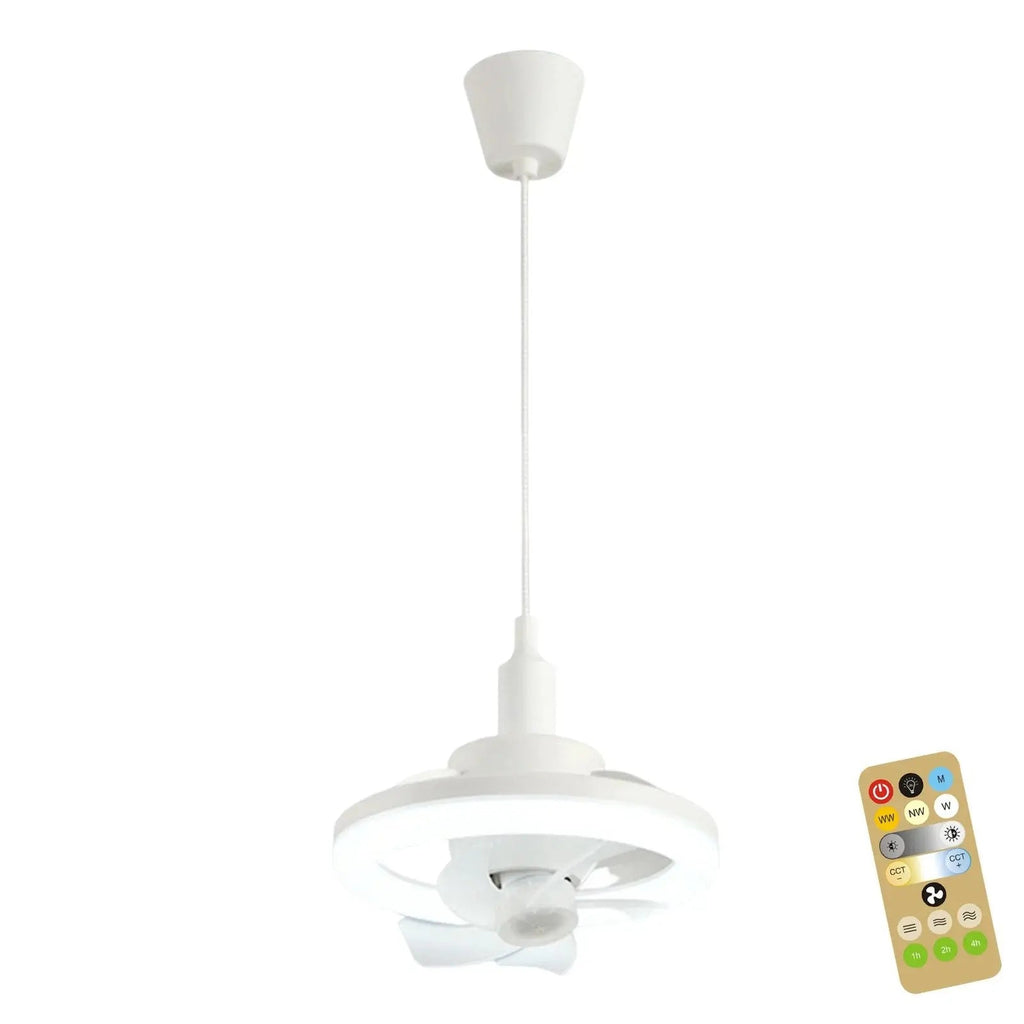 LED ceiling fan with remote control – Quiet & Stylish Cooling