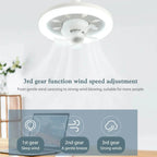 LED ceiling fan with remote control – Quiet & Stylish Cooling