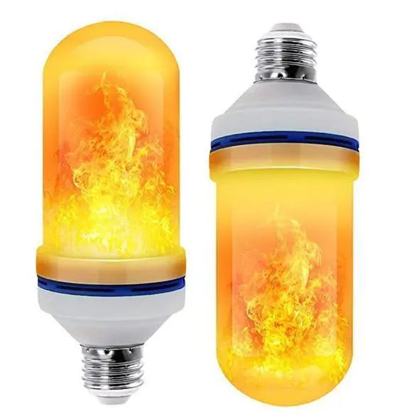 LED Flame Light Bulb — Realistic Flame Light with Warm Ambiance