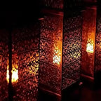 LED flame light with gravitational effect – Realistic fire glow