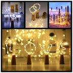 LED bottle lights – Magical DIY cork lighting (5 pieces)