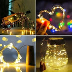 LED bottle lights – Magical DIY cork lighting (5 pieces)