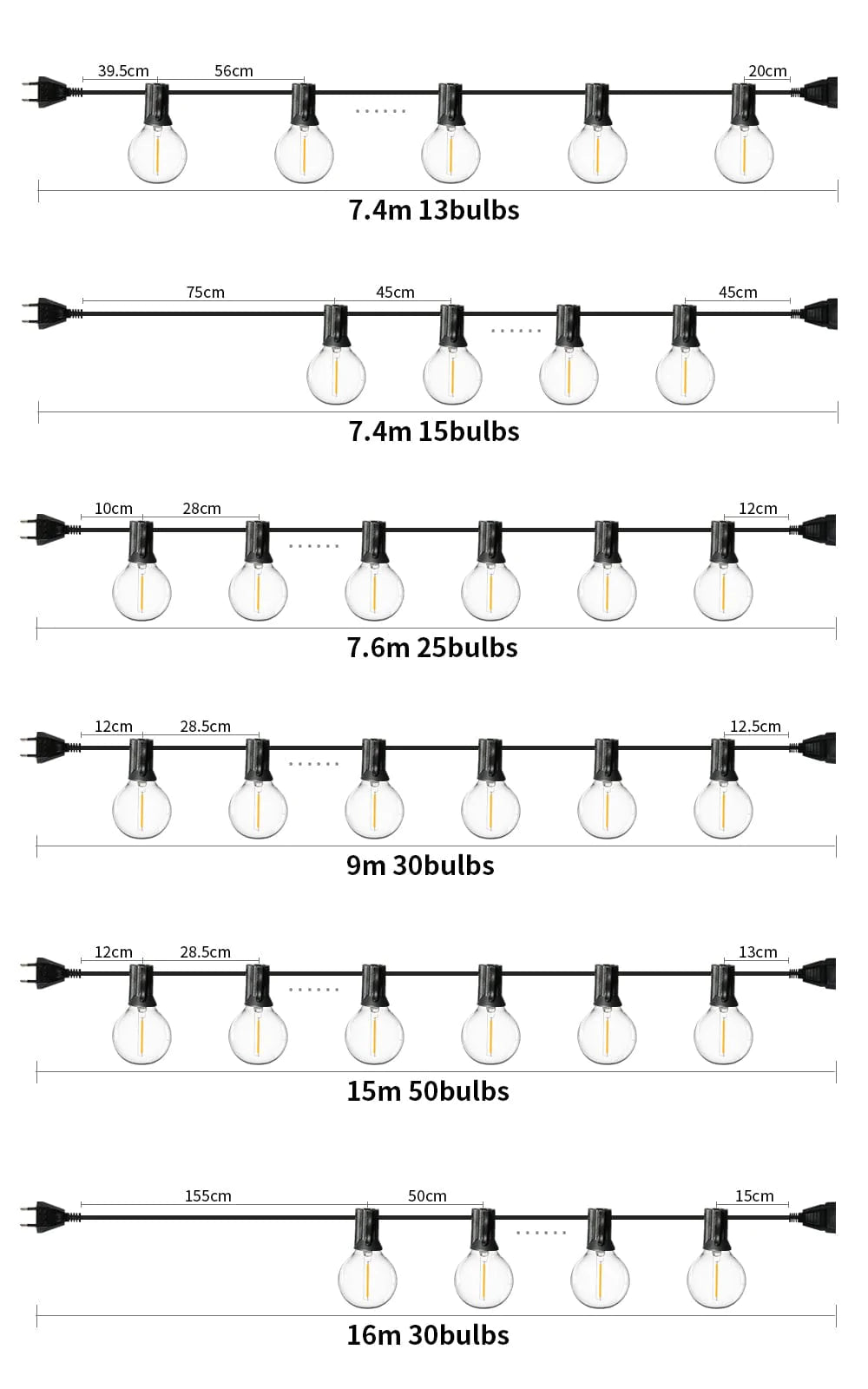 LED Ball String Lights