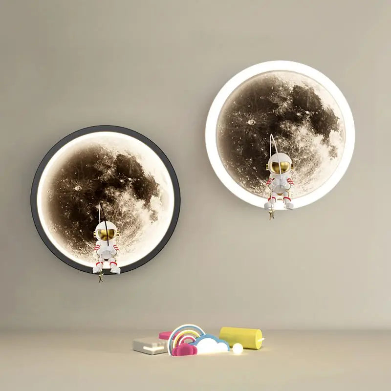 LED Wall Lamp Moon Astronaut