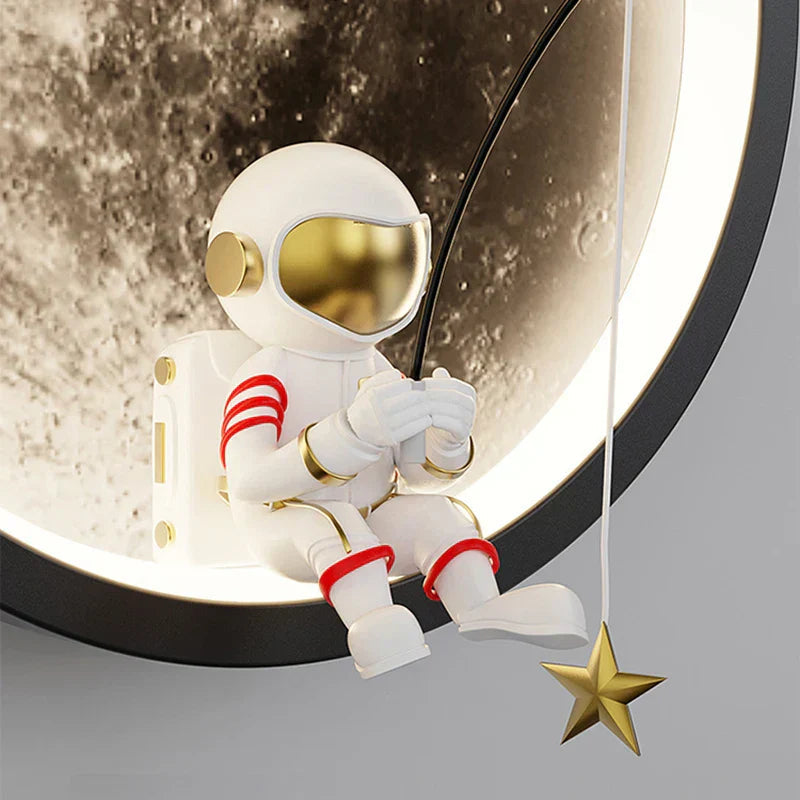LED Wall Lamp Moon Astronaut
