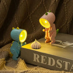 Cute Dinosaur LED Table Lamps – Adjustable Animal Figures Night Lights for Children