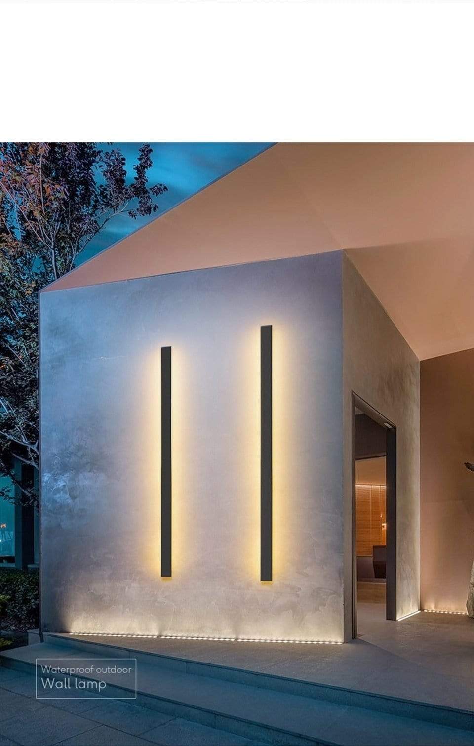 LED Outdoor Long Wall Lamp