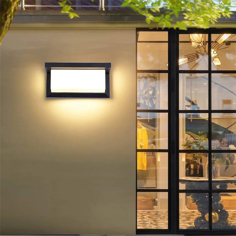 Stylish wall lamp with a unique design