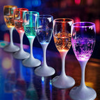 LED Party-Illuminated Wine & Champagne Glasses