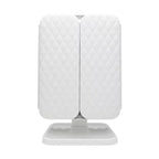 LED-Makeup mirror with adjustable lighting and magnification