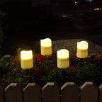 LED Solar Candle Outdoor – Weatherproof Solar Lamp for Garden, Balcony, Terrace