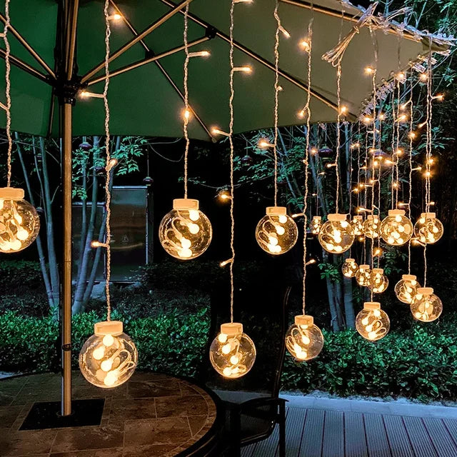 Waterproof LED fairy lights for outdoors, IP65 solar fairy lights outdoor, decorative Christmas lighting