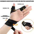 LED flashlight gloves