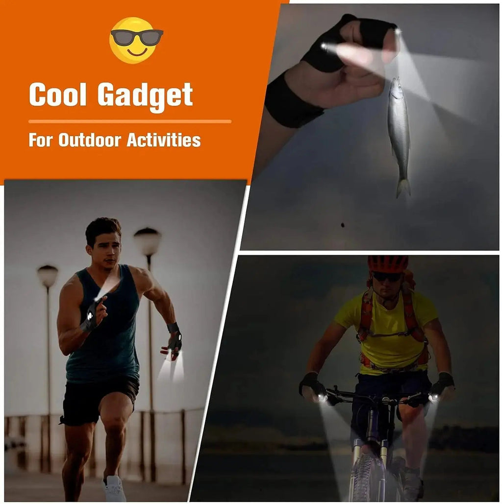 LED Flashlight Gloves – Hands-Free Light for Any Task