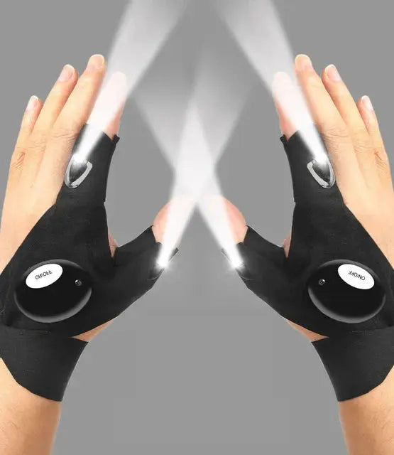 LED Flashlight Gloves – Hands-Free Light for Any Task