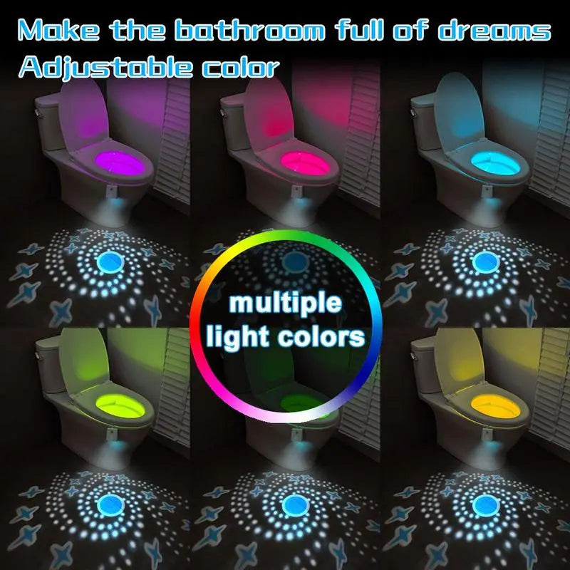 LED Toilet Light with Motion Sensor – Practical Gift