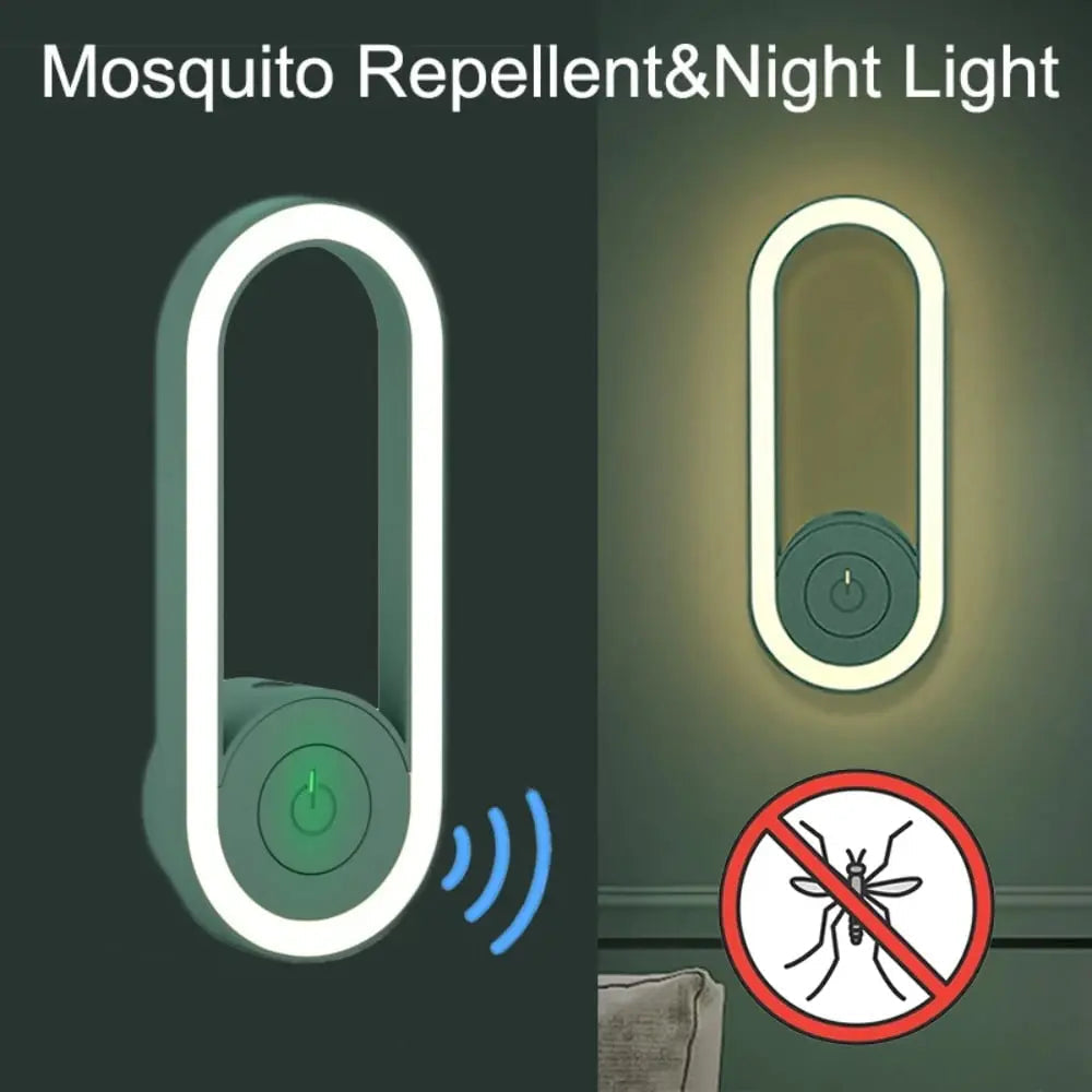 LED Ultrasonic Mosquito Repellent – Safe, Silent & Pet Friendly