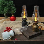 LED Vintage Petroleum-Style Swing Candle Lamp