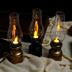 LED Vintage Petroleum-Style Swing Candle Lamp