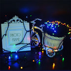200 LEDs Outdoor Waterproof Christmas Festival Decoration Solar Lamps String Lights, Length: 22m (Blue)