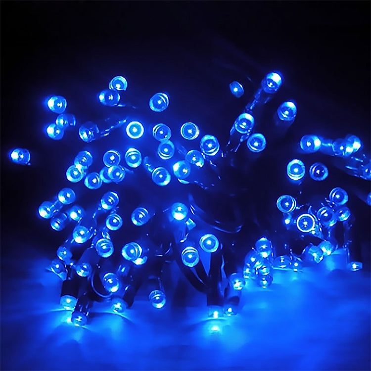 200 LEDs Outdoor Waterproof Christmas Festival Decoration Solar Lamps String Lights, Length: 22m (Blue)