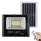 10W 100 LEDs IP67 Waterproof Solar Power Floodlight with Remote Control