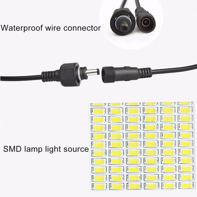 10W 100 LEDs IP67 Waterproof Solar Power Floodlight with Remote Control