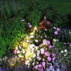 Decorative garden lamp mood lighting outdoors