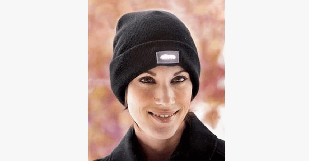 LED Flash Beanie – Take your flashlight everywhere!
