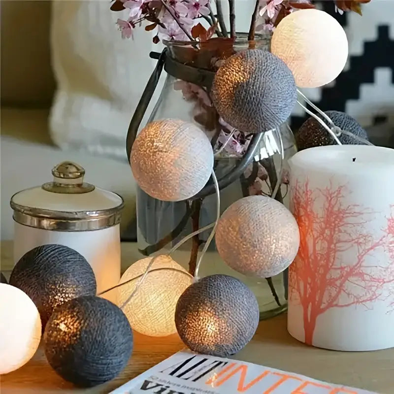 LED string lights | Ball lights for festive occasions