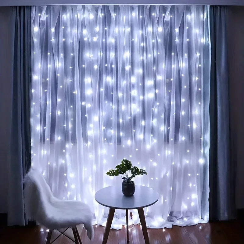 LED String Lights with Remote Control | USB Curtain Lights