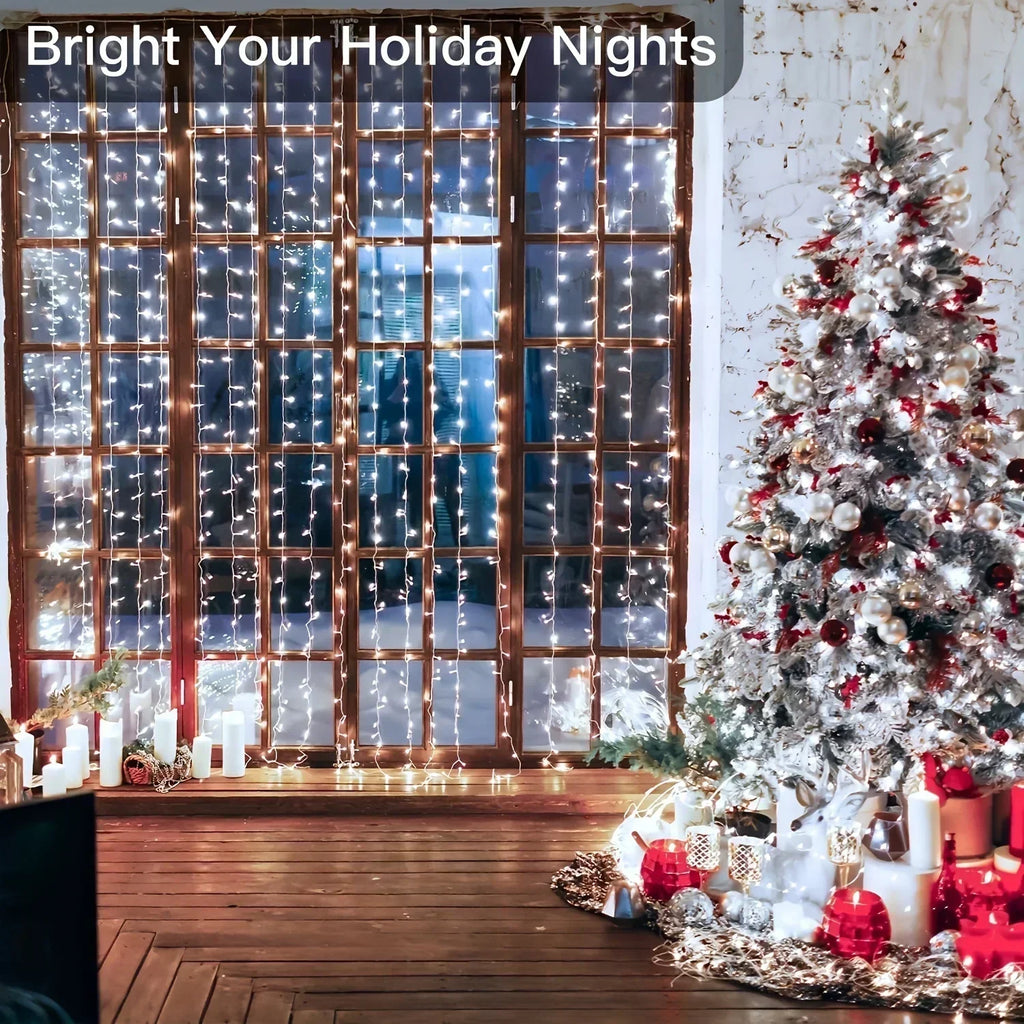 LED String Lights with Remote Control | USB Curtain Lights