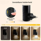 Alova LED Plug-In Wall Light – Dimmable Sensor Lamp for Hallways, Stairs & Bedrooms
